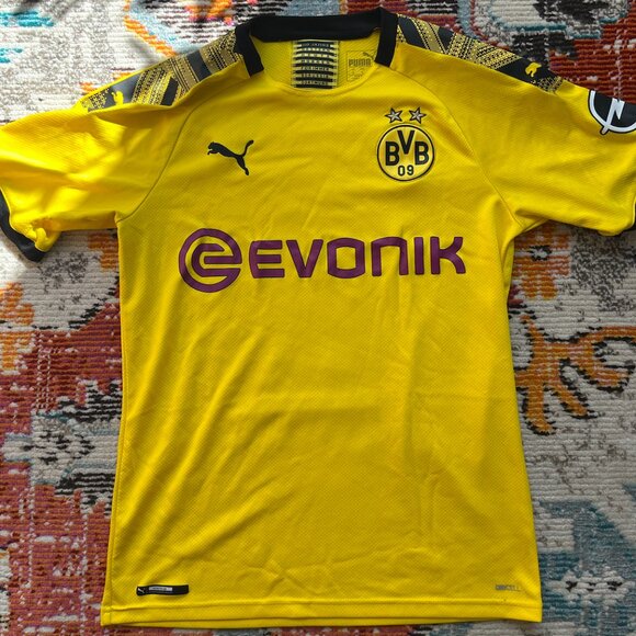 BORUSSIA DORTMUND PUMA DRY CELL ZAGADOU JERSEY SIZE M - Picture 1 of 5